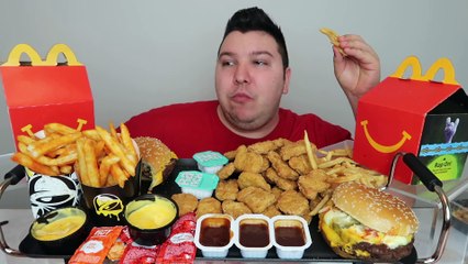 $100 Worth of McDonald's & Taco Bell • MUKBANG