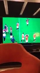 Felipe Melo posta vídeo no Instagram do jogo entre Corinthians e Vitória