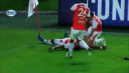 Veja os gols da vitória do Santa Fe sobre o Rampla Juniors