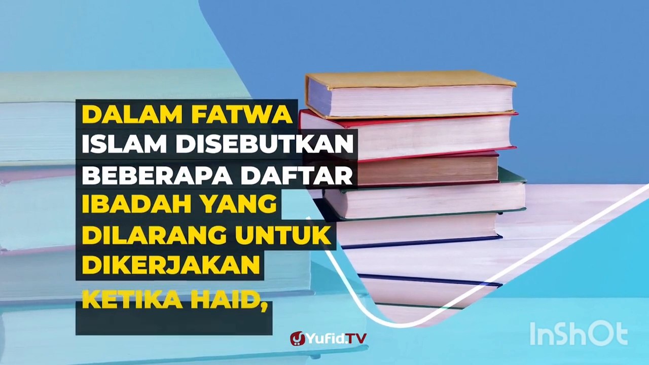 Hal-hal yang boleh dilakukan ketika haid