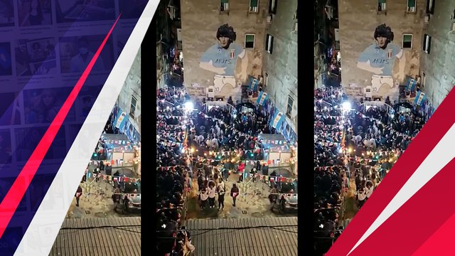 Timnas Argentina Juara Piala Dunia 2022, Ribuan Warga Napoli Ikut Berpesta