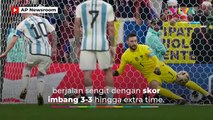 Detik-detik Dramatis Argentina Juara Piala Dunia 2022