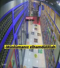 Girdiği tekelde “Müslümanım diyorsunuz ama alkol satıyorsunuz” diyen kişi dayak yedi