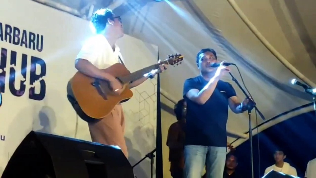 Duet Aditya-Budi Doremi Bikin Pecah Pembukaan Dekranasda Banjarbaru Creative Hub