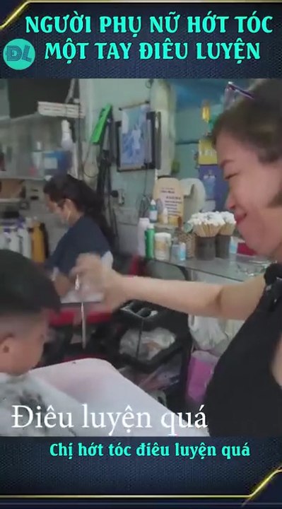 Mất một tay vẫn hớt tóc điêu luyện - Độc Lạ Bình Dương