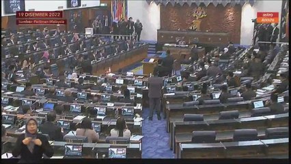 Sukar bergerak, MP Hulu Langat angkat sumpah daripada tempat duduk