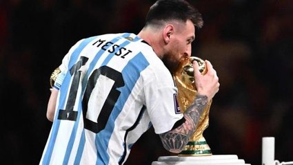 En büyük hayalini gerçekleştiren Messi veda mı ediyor? Zaferden sonra resmen açıkladı