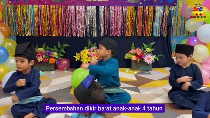 Persembahan dikir barat anak-anak Taska K-KOMM