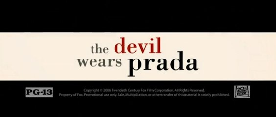 THE DEVIL WEARS PRADA (2006) Trailer VO - HD