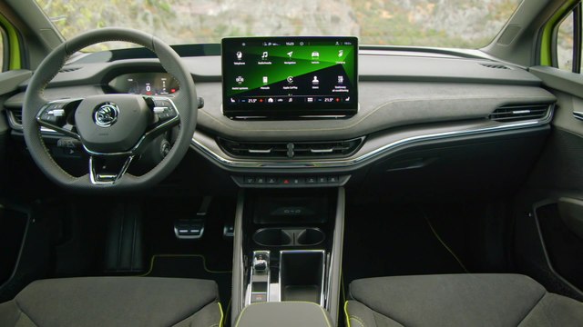 Der ŠKODA ENYAQ RS iV - Interieur - zwei Design Selections und neue Optionspakete