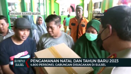 4.800 Personel Gabungan disiagakan di Sul-Sel Amankan Nataru
