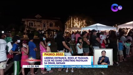 Libreng entrance, rides at pagkain, alok ng isang christmas pasyalan sa Orani, Bataan | BT