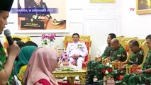 Jelang Pelantikan Panglima TNI, Laksamana Yudo Margono dan Keluarga Doa Bersama