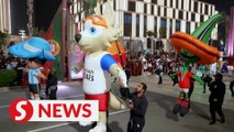 Argentina team parades World Cup trophy after dramatic win