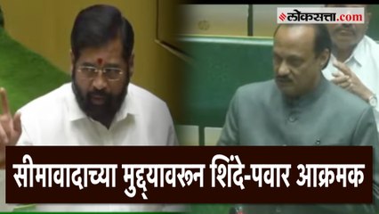 Maharashtra Winter Assembly Session:अधिवेशनाच्या सुरवातीलाच सीमावादावरून शिंदे -पवारांमध्ये जुंपली