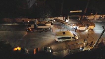 Bornovalı Muhtarlardan Asfalt Teşekkürü