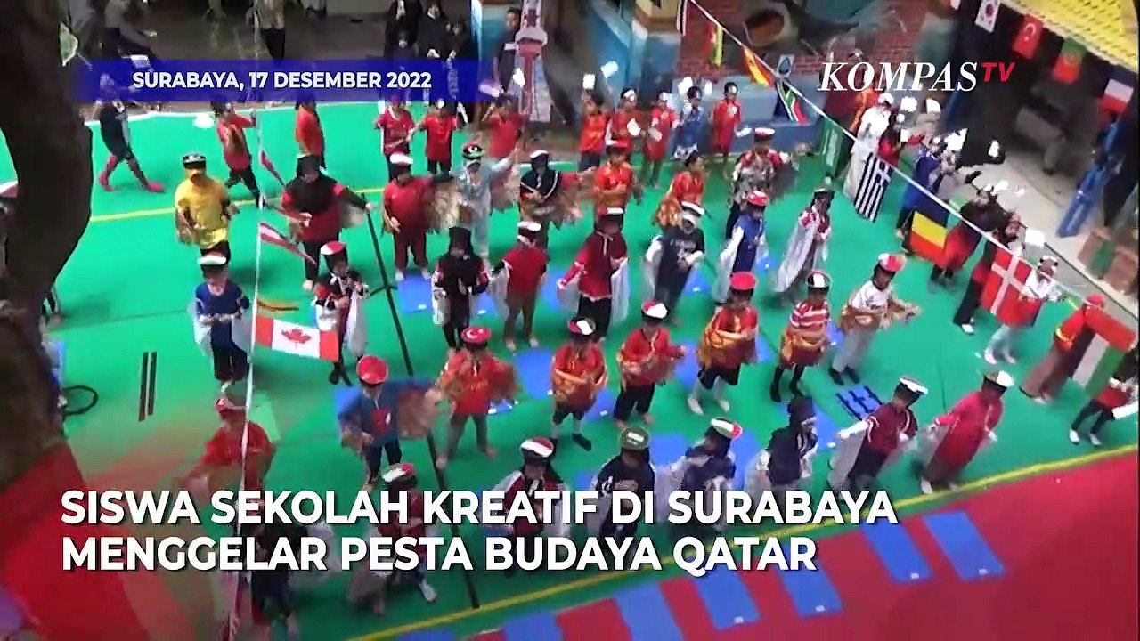 Semarakkan Piala Dunia 2022, Sekolah Ini Gelar Pesta Budaya Qatar