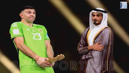 Emi Martinez Performs Bizarre X-rated Gesture by Humping Trophy Right in Front of FIFA Hierarchy