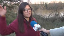 Hoy se reanuda la búsqueda de los dos ocupantes de una avioneta localizada ayer en el río Duero