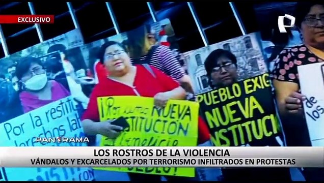 ¡Exclusivo! Los rostros de la violencia: vándalos excarcelados por terrorismo infiltrados en protestas