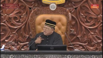 Yang Berhormat jangan jadi batu 'ronson' - Speaker