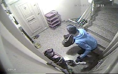 AVCILAR'DAKİ AYAKKABI HIRSIZI KAMERADA