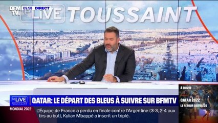  Suivez le départ des Bleus de leur hôtel au Qatar