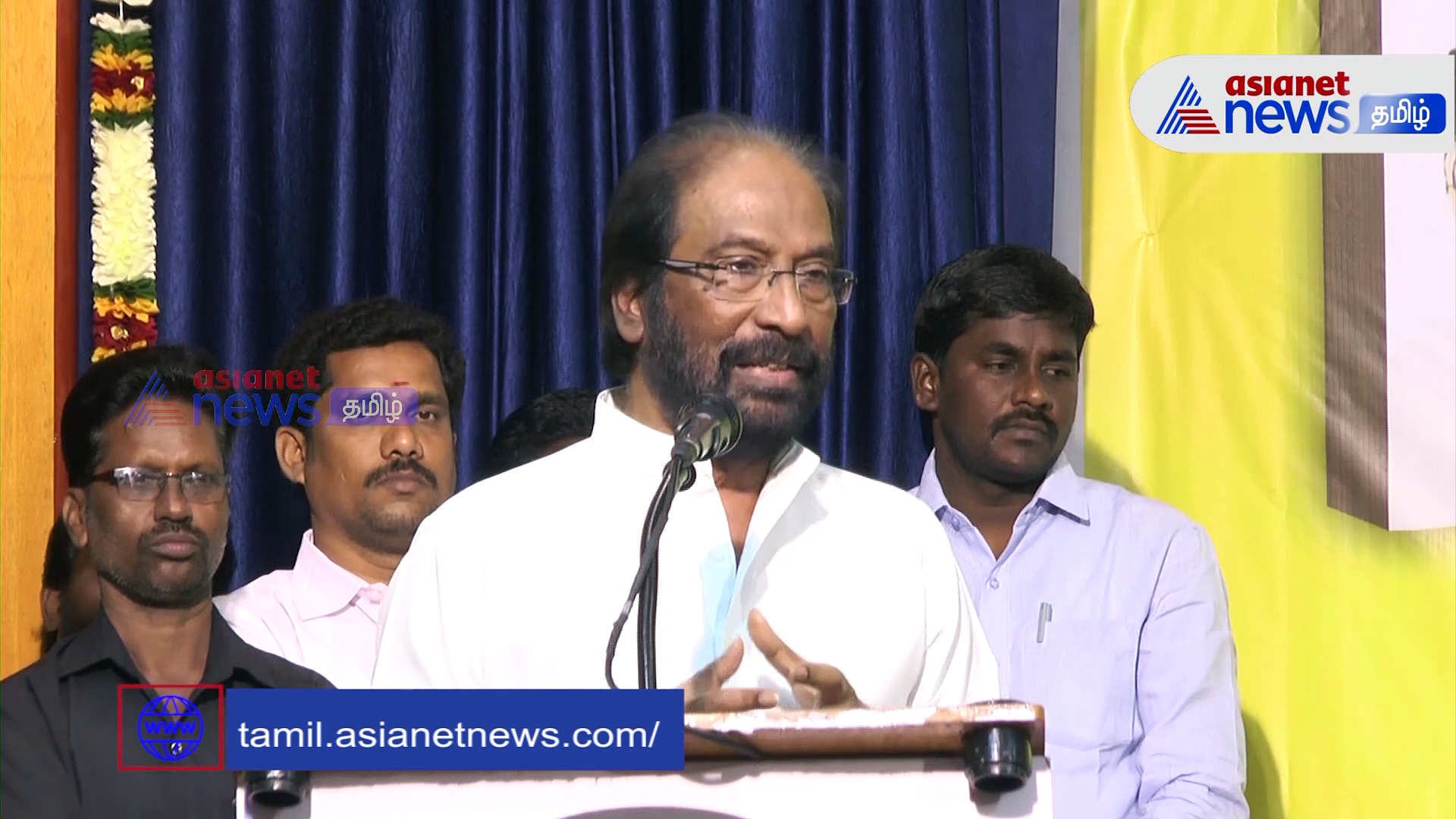 பகைவர்கள் பலத்தோடு வருகிறார் - திருச்சி சிவா எச்சரிக்கை