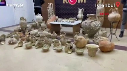Kadıköy'de yüzlerce hayvan boynuzu ele geçirildi