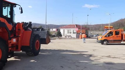 "Kar kaplanları" Bolu Dağı Tüneli'nde kış mesaisine hazır