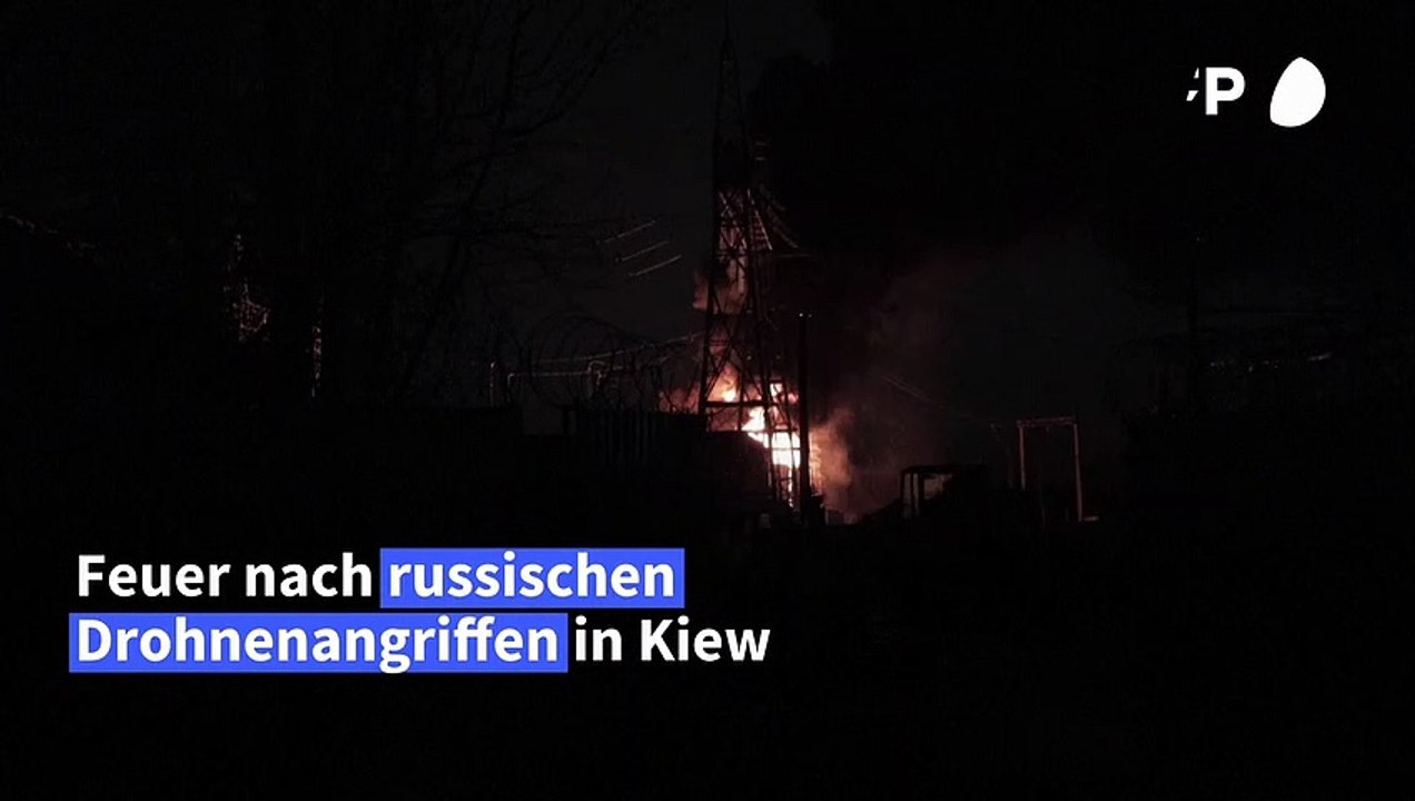 Neue Drohnenangriffe erschüttern Kiew