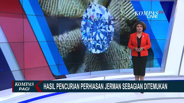 Hasil Pencurian Perhiasan Antik dari Museum Jerman Sebagian Ditemukan!