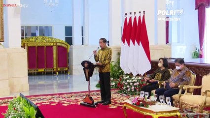 Presiden Jokowi Hadiri Penyerahan Kredit Usaha Rakyat (KUR) Klaster