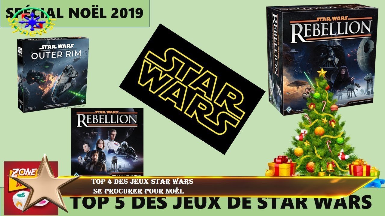Top 4 des jeux Star Wars  se procurer pour Noël