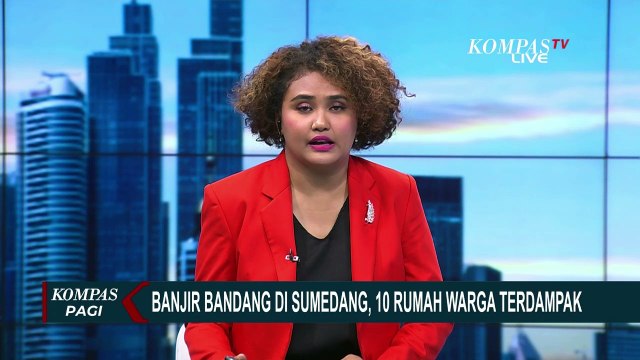 Luapan Sungai Pamatang Sebabkan Banjir Bandang di Sumedang
