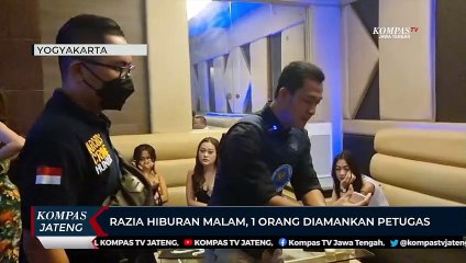 Razia Hiburan Malam, 1 Orang Diamankan Petugas