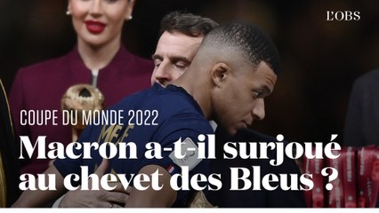 Ces 3 moments où Macron s'est montré trop familier selon les internautes après la défaite des Bleus