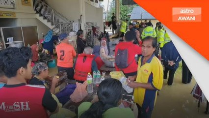 Banjir | Pihak berkuasa sukar hantar bekalan dan makanan ke PPS