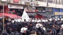 HDP'nin Kadıköy eylemine polis müdahalesi: Çok sayıda kişi gözaltına alındı