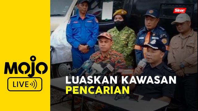 Pihak berkuasa tingkat usaha pencarian mangsa tanah runtuh