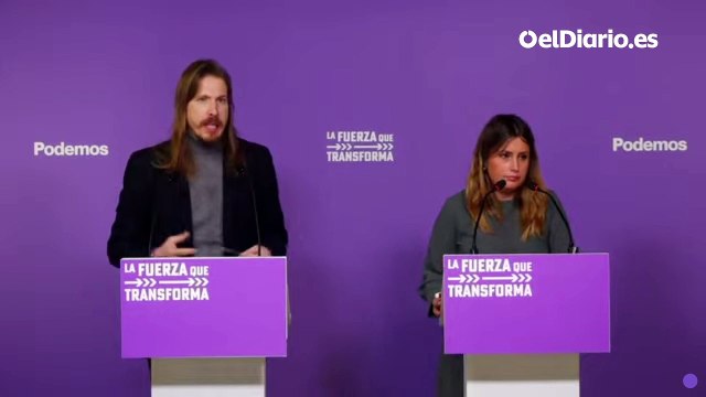 Podemos, a Alberto Rodríguez: “Se debe integrar él, su proyecto surgió de la nada”
