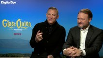 Rian Johnson & Daniel Craig on the Netflix sequel Glass Onion