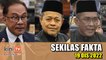 Usul lulus Anwar kekal PM, Shahidan cetus perang mulut, PN ditawar jawatan kabinet | SEKILAS FAKTA