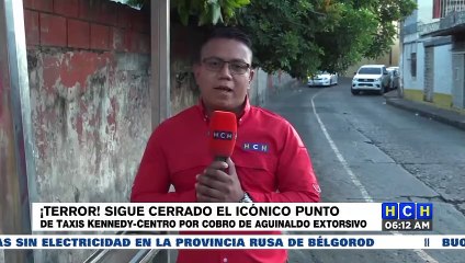 Video herunterladen: ¡Terror! Cerrado por extorsión continúa el icónico Punto de Taxis Kennedy-Centro