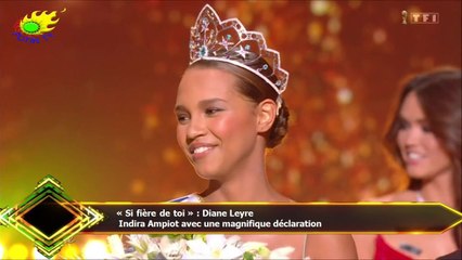 « Si fière de toi » : Diane Leyre  Indira Ampiot avec une magnifique déclaration