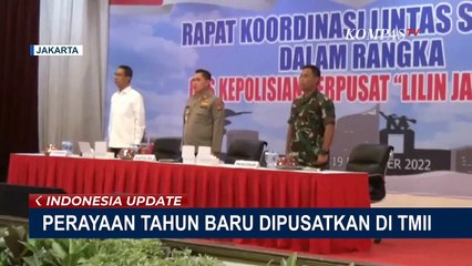 Puncak Perayaan Tahun Baru 2023 akan Dipusatkan di TMII, Monas Tidak Dibuka Buat Umum