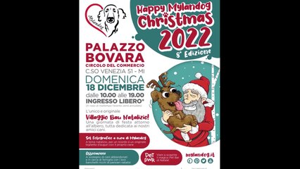 Happy Mylandog Christmas, a Milano la festa dedicata ai cani