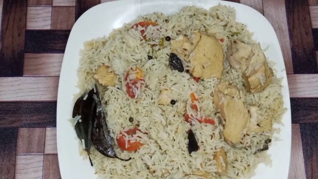White Chicken Pulao Recipe by i like food Chicken Pulao Recipe