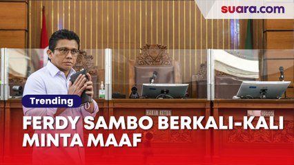 Ferdy Sambo Berkali-kali Minta Maaf, Hakim: Sayang Tak Bisa Tahan Emosi