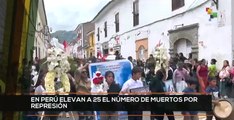 TeleSUR Noticias 8:30 19-12: Perú reporta 25 fallecidos por represión policial